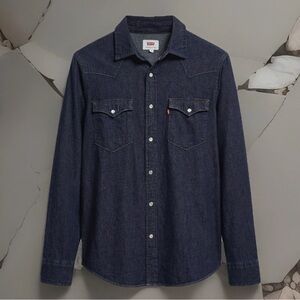 Levi’s The Western Standard Fit Button Down Denim Shirt
